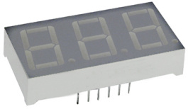 ELT511UYOWA/S530-A3, 7-segment LED-display orange 14.22 mm THT, Everlight