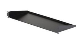 CABSHELF1U, Cantilever Tray, Steel, 178mm, Black, StarTech.com