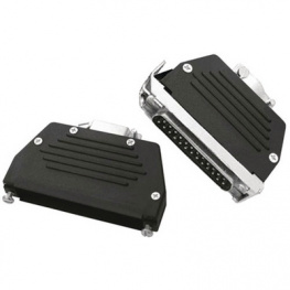 MHED-DS25S, D-Sub plastic hood Poles 25, MH Connectors
