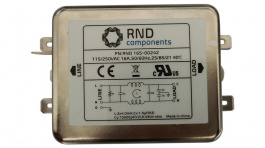 RND 165-00242, EMI Filter 16A 250VAC 1.2mH, RND Components