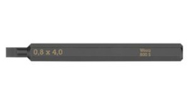 05018140001, Bit, Slotted, 4 mm, 70mm, Wera Tools