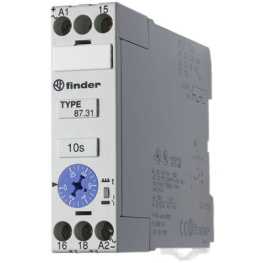 87.31.0.240.0000, Time lag relay Blinker Clock generator, FINDER