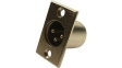 FC6105 Audio Connector 3ACM/M 3 Pin Nickel Plug