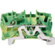 2001-1207 Terminal block yellow-green 0.25...1.5 mm2