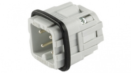 C146 10A003 002 4, Pin insert, 3p+E, C 146 A, Amphenol