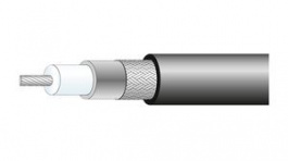 G 01130 HT-03 [100 м], Coaxial Cable PVC 2.8mm 50Ohm Copper Black 100m, Huber+Suhner