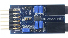410-270 PMODAMP3, PmodAMP3, Module, I2C / 2x 3.5 mm Socket / I2S, Digilent
