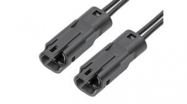 215312-1021, Cable Assembly, Mizu-P25 Plug - Mizu-P25 Plug, 2 Circuits, 150mm, Molex