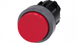 3SU1030-0BB20-0AA0, SIRIUS ACT Push-Button front element Metal, matte, red, Siemens