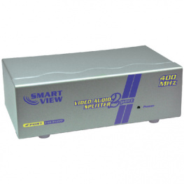 VAS-812PF, Видео/аудио сплиттер VGA, 2 порта, Sigmatek