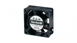 109R0624G4D01, Axial Fan DC Ball 60x60x25mm 24V 0.78m\x1a/min, Sanyo Denki