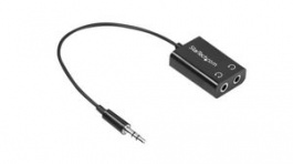 MUY1MFFADP, Audio Cable 3.5 mm Jack Plug - 2x 3.5 mm Jack Socket 152mm, StarTech.com
