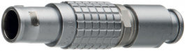 FGG.1B.306.CLAD62, Cable plug, B-series 6-pin Poles 6 6 A 350 VAC/VDC, LEMO