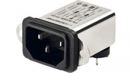 FN9226606, Power Inlet with Filter 6 A 250 VAC, Schaffner