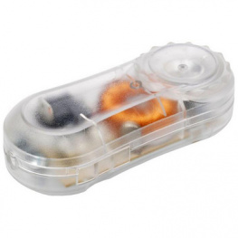8114-000.01, Dimmer with rotary wheel, 250 VAC, Transparent, interBAR