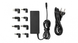NBAU9001FBK, Notebook Adapter with 8 Changeable Tips 90W 6 A, Nedis (HQ)