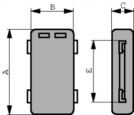 74272475, Split ferrite 64.5 mm 114 Ohm @ 100 MHz, WURTH Elektronik