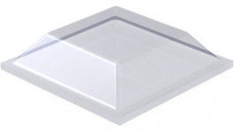 RND 455-00519, Self-Adhesive Bumper 12.7 mm x 12.7 mm x 3.1 mm, Clear, RND Components