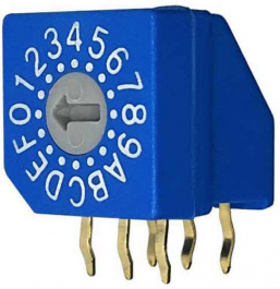 RND 210-00096, PCB coding switch HEX 3+2, RND Components