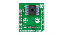 MIKROE-2237, Manometer Click Absolute Pressure Sensor Module 3.3V, MikroElektronika