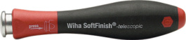 30373, Рукоятка отвертки; Серия: SoftFinish-telescopic®; 105мм, Wiha