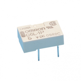 G6L-1P 12VDC, Реле: электромагнитное; SPST-NO; Uобмотки:12ВDC; 0,3A/125ВAC, Omron