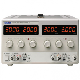 EL302RD, Блок питания: лабораторный; Каналы: 2; 0?30ВDC; 0?2А; 0?30ВDC; 0?2А, TTi (Thurlby Thandar Instruments)