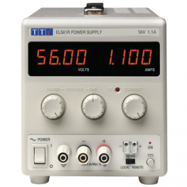 EL561R, Блок питания: лабораторный; Каналы:1; 0?56ВDC; 0?1,1А, TTi (Thurlby Thandar Instruments)