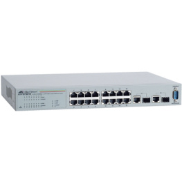AT-FS750/16, Switch 16x 10/100 2x SFP Desktop 19", Allied Telesis