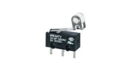 463093370402, Micro Switch WS-MITV, 3A, 2A, SPDT, 0.78N, Roller Lever, WURTH Elektronik