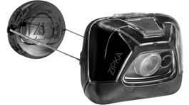 ZIPKA blACk, Head torch black, Petzl