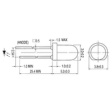 HIR 204-A IR-LED 850 nm 3 mm (T1)