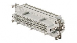 1873580000, Socket Insert, Size 8, 24 Poles, Push-In, 500V, 16A, Weidmuller