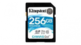 SDG/256GB, SDXC Card 256GB UHS-I/U3/V30, Kingston