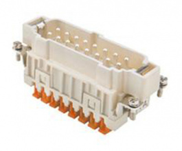 CSHM 16 N, CSH , 32 poles + earth (16 poles + earth, No. 17 - 32), male insert, ILME