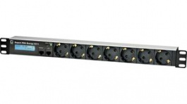 83112, Inline Meter & Metered PDU; 230V; 16A; Schuko Type F; 7xSchuko Type, Gude