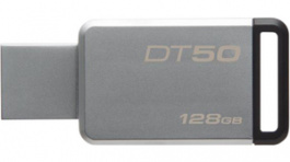 DT50/128GB, USB-Stick DataTraveler 50 128 GB grey / black, Kingston