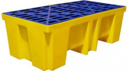 SC-DP2, Spill Containment Pallet, Load max. 500 kg, Yellow / Blue, Brady