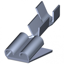 150755-3, Наконечник: плоский; 6,3мм; 0,8мм; "мама"/"папа"; 0,8?2,1мм2, TE Connectivity
