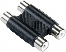 VAP122, Stereo RCA coupler 2 x RCA sockets - 2x RCA sockets f - f, Bandridge