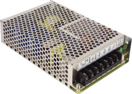 RS-100-24, DC power supply 100 W 24 VDC, 4.5 A, MEAN WELL