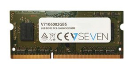 V7106002GBS, Notebook RAM Memory DDR3 1x 2GB SODIMM 204 Pins, V7
