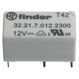 32.21.7.005.4000, PCB power relay 5 VDC 200 mW, FINDER