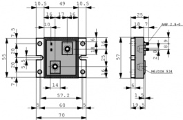 RUG-Z-R020-0.1-TK1, Power Resistor 20 mOhm 250 W&nbsp;&nbsp;±&nbsp;&nbsp;0.1 %, ISABELLENHUTTE