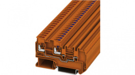 3244559, PTIO-IN 2,5/3 OG terminal block push-in, 0.2...4.0 mm2 250 vac/vdc 20 a orange, Phoenix Contact