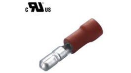 RND 465-00598 [100 шт], Crimp Terminal, Plug Vinyl Red Pack of 100 pieces, RND Connect