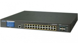 GS-5220-24UPL4XVR, Network Switch, 24x 10/100/1000 PoE 24 Managed, Planet