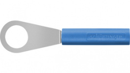 LB 4-RKS SN / 8.4 / BL, Laboratory socket diam. 4 mm blue N/, Schutzinger