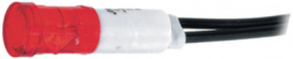 TB-09-SA7 RED, Indicator Lamp 250 V, SLIM