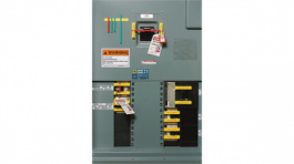 51264, Mounting Rails for Volt Breaker;Yellow;Fiberglass Reinforced Nylon, Brady